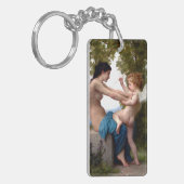 Porte-clés Jeune Fille Se Défendant Contre Eros Cupide (Devant gauche)