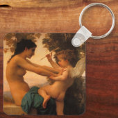 Porte-clés Jeune fille se défendant contre l'Amour de Bouguer (Verso)