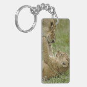 Porte-clés Jeune lion jouant (Devant gauche)