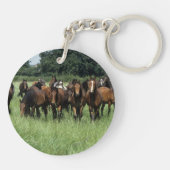 Porte-clés Jeunes de pur sang (Dos)