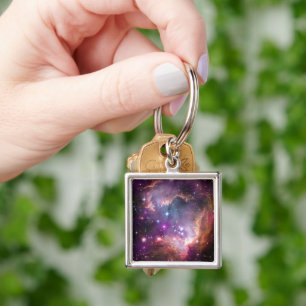 Porte-clés Jeunes Étoiles Dans Le Petit Nuage Magellanique.