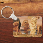 Porte-clés Jeunes Filles Grecques Ramassant des Cailloux par  (Verso)