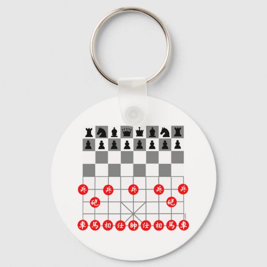 Porte-clés Jeux d'échecs (Recto)