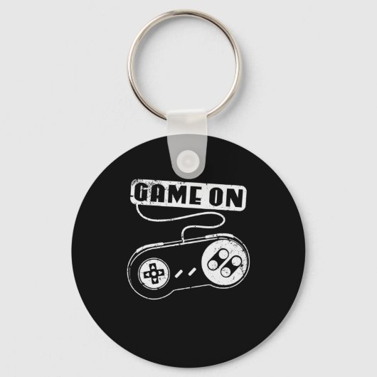 Porte-clés Jeux vidéo Game on Controller (Recto)