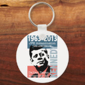 Porte-clés JFK Kennedy Assassinat Anniversaire 1963 - 2013 (Recto)