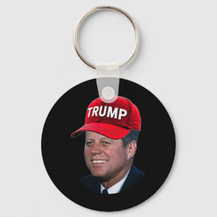 Porte-clés Jfk Porter Trump Casquette Drôle John F Kennedy Mè