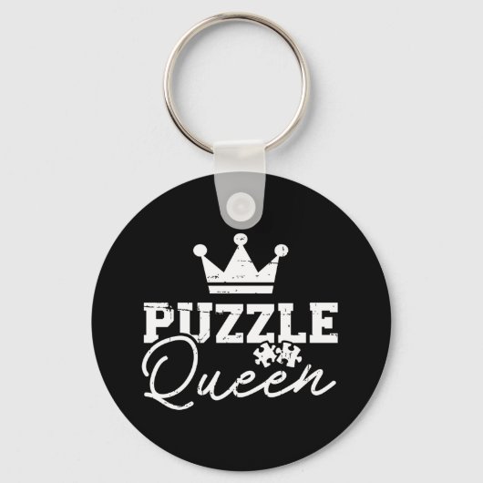 Porte-clés Jigsaw puzzle reine (Recto)