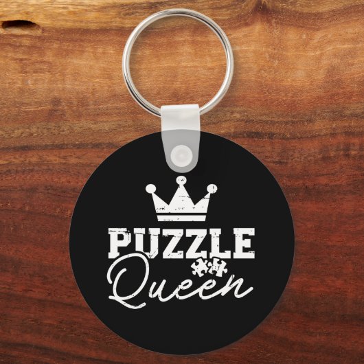 Porte-clés Jigsaw puzzle reine (Recto)