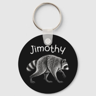 Porte-clés Jimothy mème de raton laveur drôle Mème viral Jimo