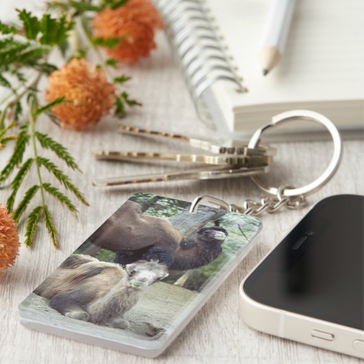 Porte-clés Jingle Baba et Purnimama (Devant droit)