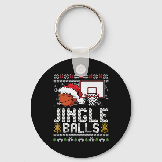 Porte-clés Jingle Balls Ugly Christmas Pyjama Cool Sport X-Ma (Recto)