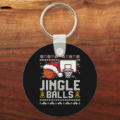 Porte-clés Jingle Balls Ugly Christmas Pyjama Cool Sport X-Ma (Recto)