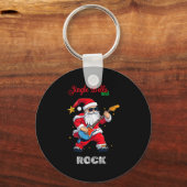 Porte-clés Jingle Bell And Rock Christmas Santa Rolling Playi (Recto)