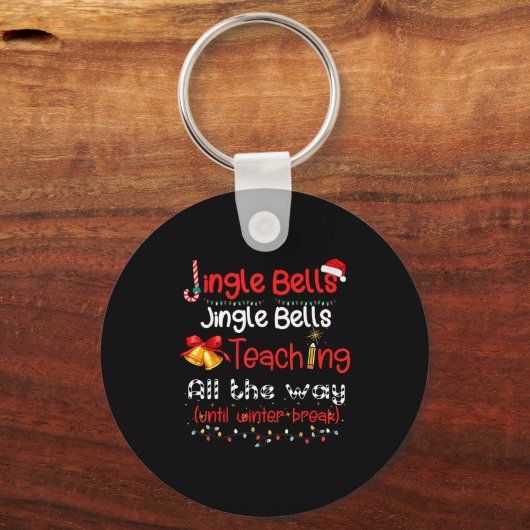 Porte-clés Jingle Bells Teaching All The Way Until Winter Bre (Recto)