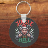 Porte-clés Jingle Hell Noël Krampus Evil Xmas (Recto)