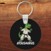 Porte-clés Jitsusaurus Dinosaure Karaté Arts Martiaux Amuseme (Recto)