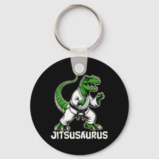 Porte-clés Jitsusaurus Drôle Jiu-Jitsu Brésilien Ju Jitsu
