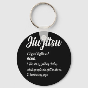 Porte-clés Jiu Jitsu Brésil Définition Art Martial Combat