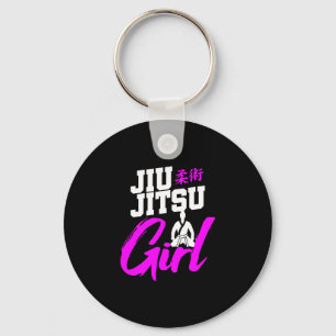 Porte-clés Jiu Jitsu Girl brésilienne Martial Arts femmes Cad
