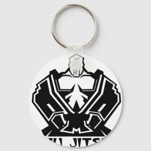Porte-clés Jiu Jitsu - le combattant prépare