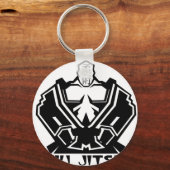 Porte-clés Jiu Jitsu - Le combattant se prépare (Recto)