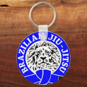 Porte-clés Jiu-Jitsu (Porte - clé) Ceinture bleue (Recto)