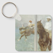 Porte-clés Jockeys avant la course par Edgar Degas (Recto)