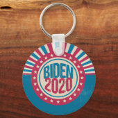 Porte-clés Joe Biden 2020 Rétro Politique (Recto)