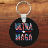 Porte-clés Joe Biden Ultra Maga (Recto)