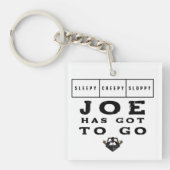 PORTE-CLÉS JOE DOIT PARTIR (Devant)