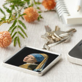 Porte-clés Johannes Vermeer - Fille avec une oreille perle (Côté)