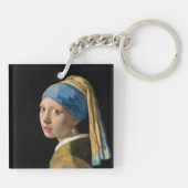 Porte-clés Johannes Vermeer - Fille avec une oreille perle (Dos)