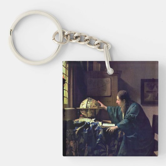 Porte-clés Johannes Vermeer - L'astronome (Devant)