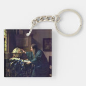 Porte-clés Johannes Vermeer - L'astronome (Dos)