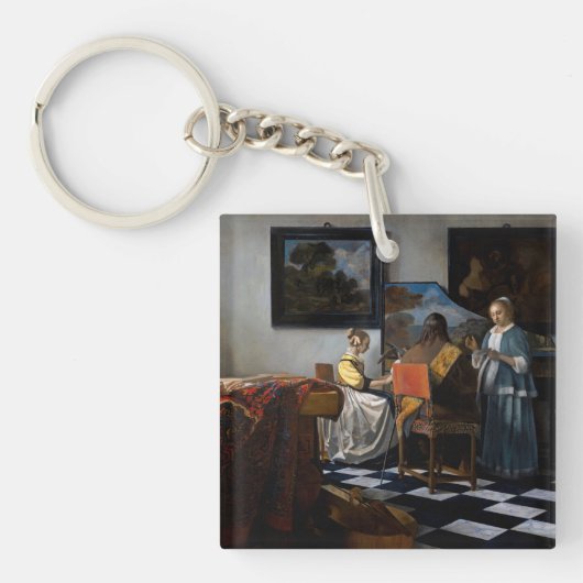 Porte-clés Johannes Vermeer - Le Concert (Devant)