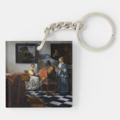 Porte-clés Johannes Vermeer - Le Concert (Dos)