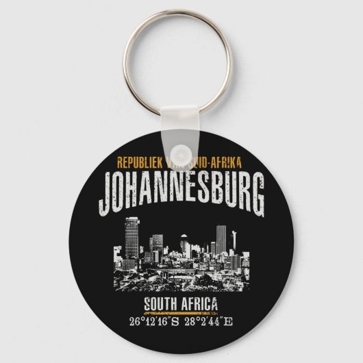 Porte-clés Johannesburg (Recto)
