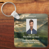 Porte-clés John 11: 25, Scripture Memorial Keepsake (Recto)