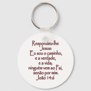 Porte-clés John 14:6 Portugais