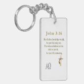 Porte-clés John 3:16 (Devant gauche)