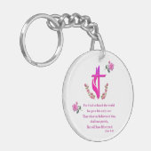 Porte-clés John 3:16 (Devant gauche)