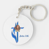Porte-clés John 3:16 (Dos)