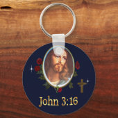 Porte-clés John 3:16 (Recto)