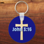 Porte-clés John 3:16 (Recto)