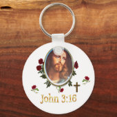 Porte-clés John 3:16 (Recto)