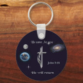 Porte-clés John 3:16 (Recto)