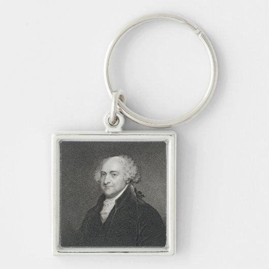 Porte-clés John Adams, gravé par James Barton Longacre (179 (Devant)