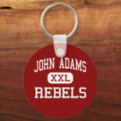 Porte-clés John Adams - Rebels - Lycée - Cleveland Ohio (Recto)