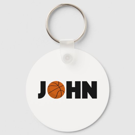 Porte-clés John Basketball (Recto)