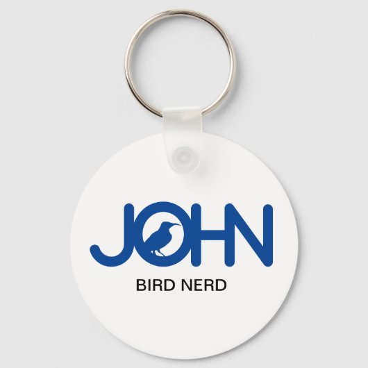 Porte-clés John Bird Nerd (Recto)